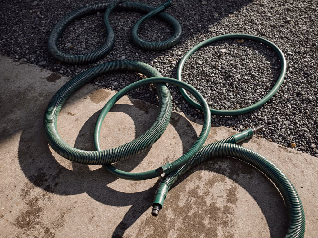 expandable_hose_stress_test_on_gravel_path