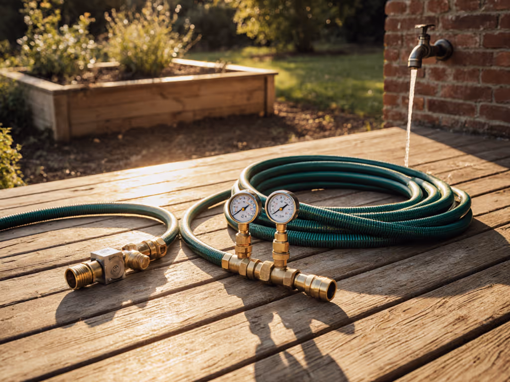 Professional Garden Hose: No Weak Links
