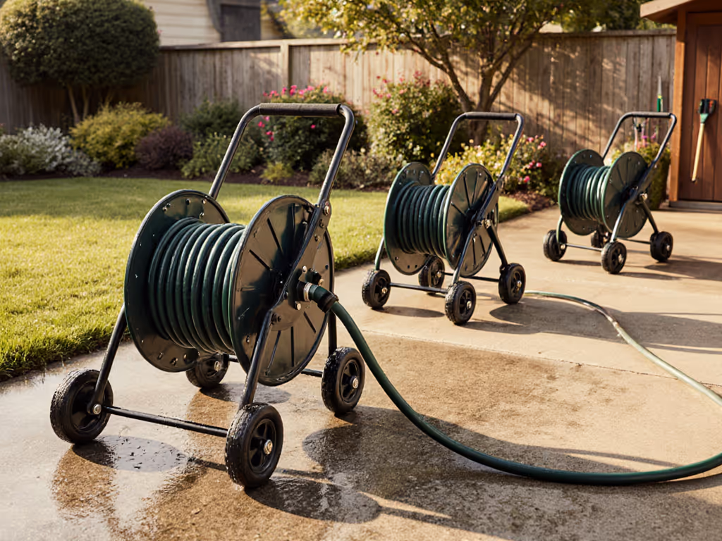 Comparing the Top Garden Hose Reel Carts for Heavy-Duty Use