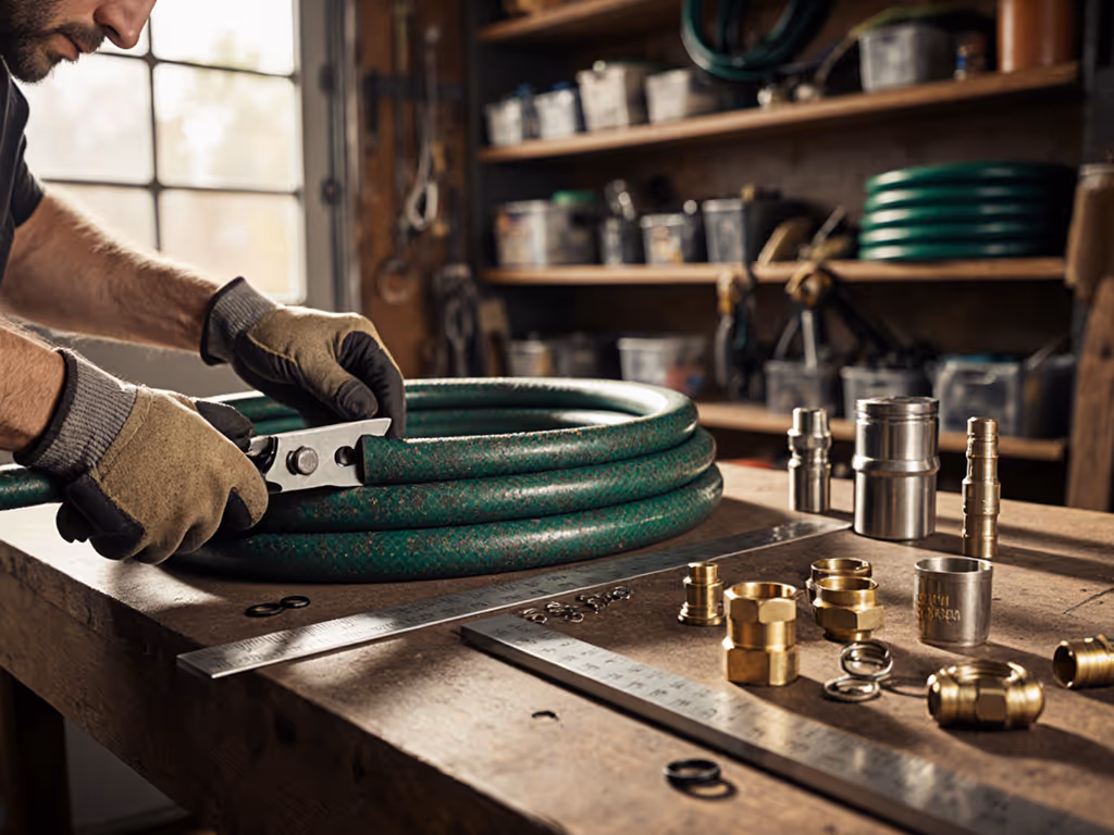 Professional Hose Repair Kit: Custom Length, Zero Waste Fix