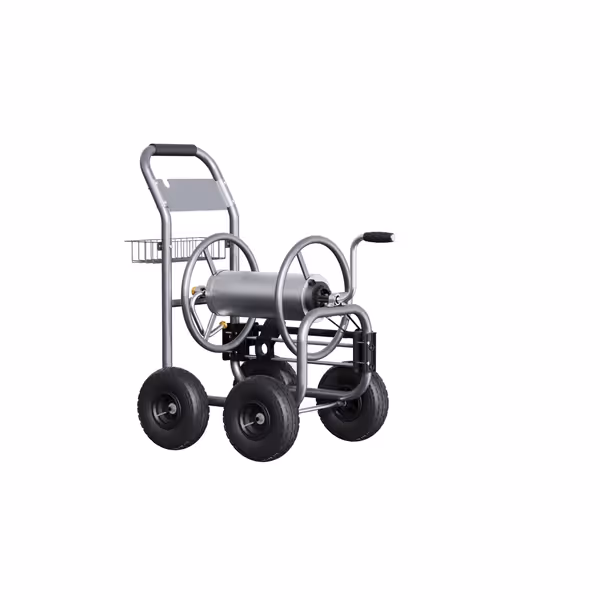 Giraffe Tools Hose Reel Cart with Wheels